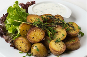 A világ legfinomabb sült burgonya receptje Sült burgonya recept