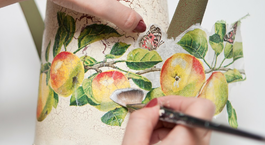 Decoupage technikával virágcserép készítése házilag Decoupage technikával virágcserép készítése házilag