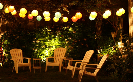 Kültéri világítás ötletek kertbe
