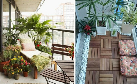 Erkély vagy terasz megszépítése tavasszal