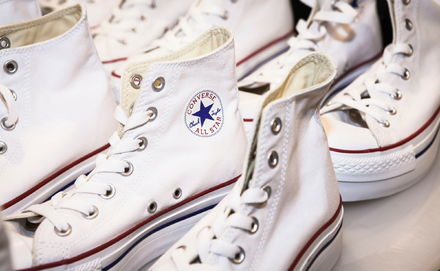 Converse cipő tisztítása