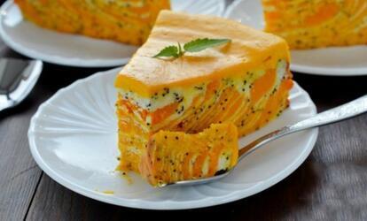 Sütőtökös túrótorta, liszt nélkül! Ez a kedvenc őszi süteményem! Őszi recept - sütőtökös túrótorta