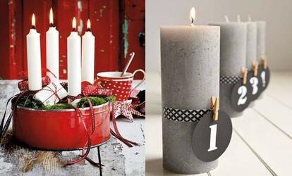 Nem kell adventi koszorúra költened, sokkal jobb ötleteket mutatunk! Adventi koszorú helyettesítő ötletek