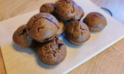 Isteni teljes kiőrlésű muffin recept Teljes kiőrlésű muffin