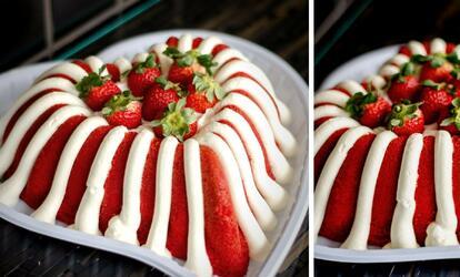 Adj új színt az isteni piskóta receptnek! Isteni epres piskóta recept Anyák Napjára!