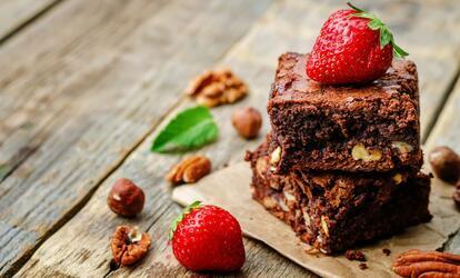 Isteni diétás banános brownie, csupán 30 perc alatt Diétás brownie banánnal 30 perc alatt