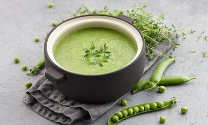 Isteni zöldborsó krémleves recept Zöldborsó krémleves recept
