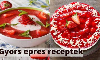 Mennyei eper krémleves és sütés nélküli epres sütemény recept Epres receptek, melyek akár a diétádba is beilleszthetőek!