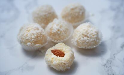 raffaello desszert recept Raffaello golyó recept