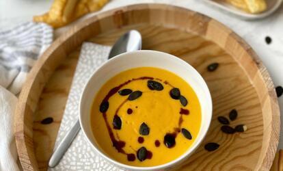 édesburgonya krémleves recept édesburgonya krémleves