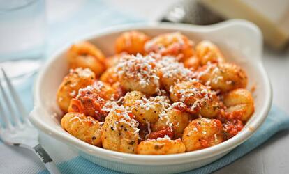 Receptek gnocchival Gnocchi receptek
