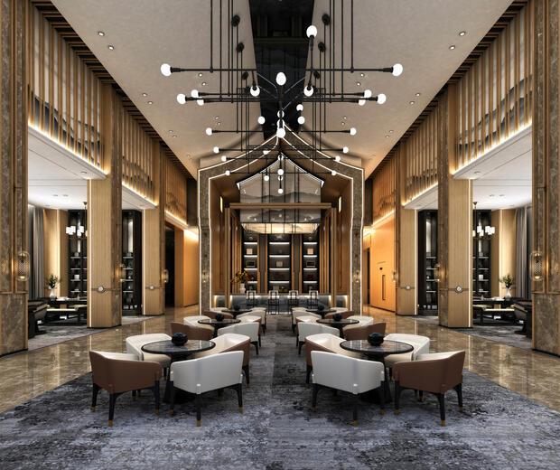 Lakberendezés szállodában