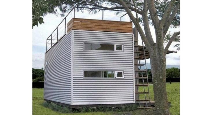 Konténerből készítette magának ezt a fantasztikus házat! Konténerből luxusház - konténer ház