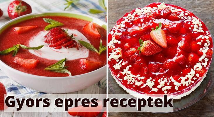 Mennyei eper krémleves és sütés nélküli epres sütemény recept Epres receptek, melyek akár a diétádba is beilleszthetőek!