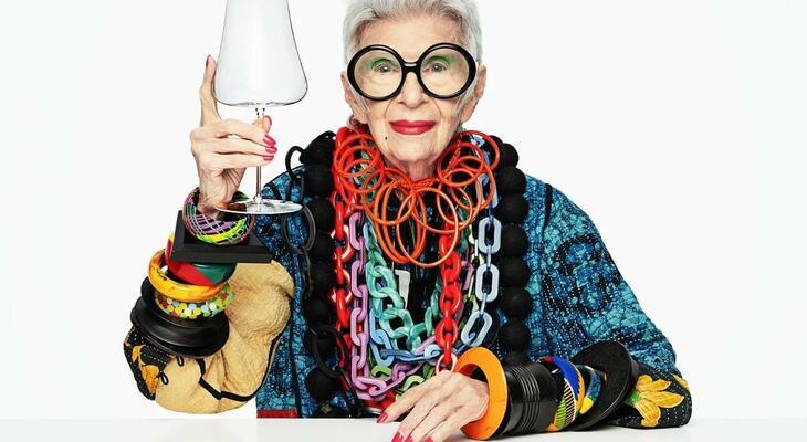 Iris Apfel tanácsai 101 éves Iris Apfel