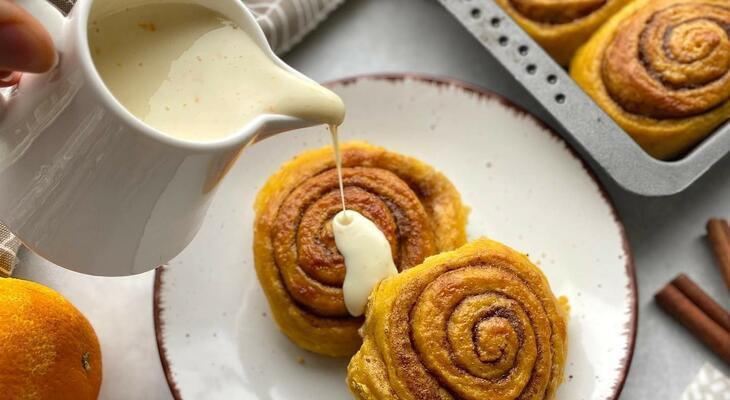 Suga Paulina recept őszi sütőtökös csiga Suga Paulina recept