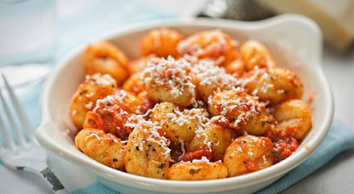 Receptek gnocchival Gnocchi receptek