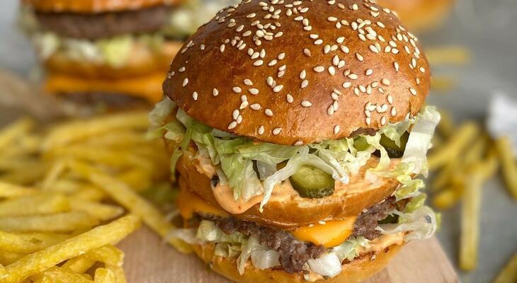 Házi hamburger Házi big mac