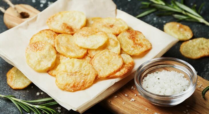 Chips mikróban Chips házilag