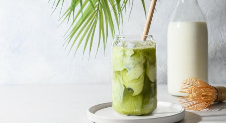 Otthon elkészíthető matcha latte recept Matcha latte
