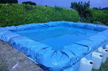 A legolcsóbb medence a világon: szalmabálából készül!