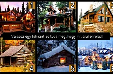 Elárul rólad sok mindent ez a faház