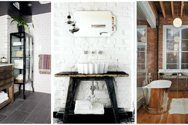 Az ipari és a vintage stílus a fürdőszobában  Mutatunk néhány különleges fürdőszobát, ahol az ipari és a vintage stílus keveredik!