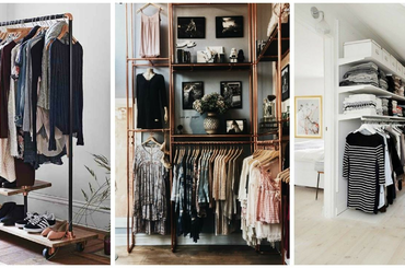 Mutatunk néhány szuper nyitott ruhásszekrényt kifinomult otthonokba! 