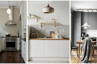 Mutatunk néhány szuper design-ötletet kicsi konyhákba! 