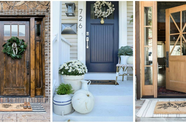 Farmház stílusú ötletek  Mutatunk néhány különleges farmház stílusú ajtóötletet!