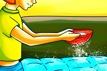 Szódabikarbónát szór az ágyba