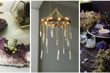 Nézd meg, hogy hogyan érdemes kristályokkal dekorálnod az otthonodat! 