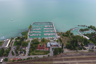 Magyar tavak madártávlatból nézve