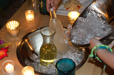 Így készíts a nyárra egy szabadtéri beépített italhűtőt! Beépített italhűtő készítés