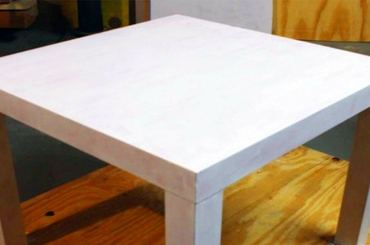 IKEA asztalt alakított át