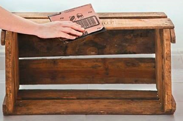 Almás rekeszből - almás ládából készíthető