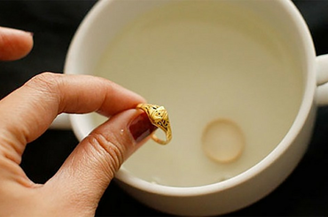 Ékszer tisztítása házilag