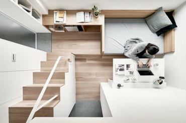 17 négyzetméteres tajpej-i lakás