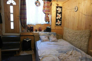 Szibériai luxuskunyhó jellegű lakás Budapesten