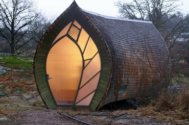 Svéd mikroház 2 ember számára is kényelmes