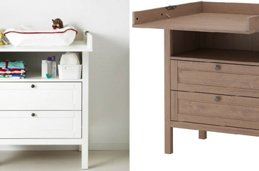 Ikea visszahívja a sundvik pelenkázót, mert veszélyes! Leeshet róla a gyerek!