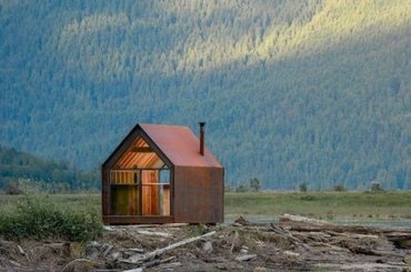 Site shack - mini kuckó egy 10 négyzetméteres iroda konténerből