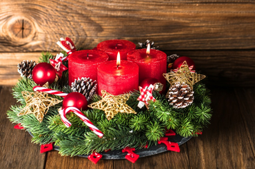 Készítsünk adventi koszorút