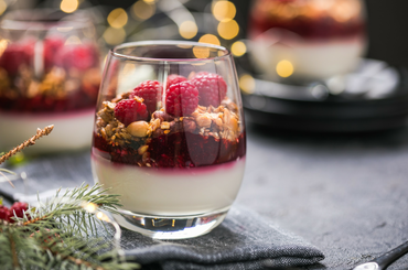 Sütés nélküli karácsonyi desszert - Panna cotta készítése