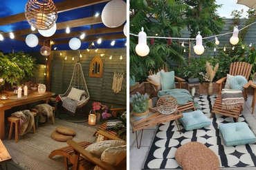 Inspirációk a teraszra: nyári nappali