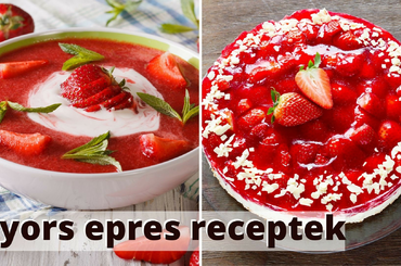 Mennyei eper krémleves és sütés nélküli epres sütemény recept Epres receptek, melyek akár a diétádba is beilleszthetőek!