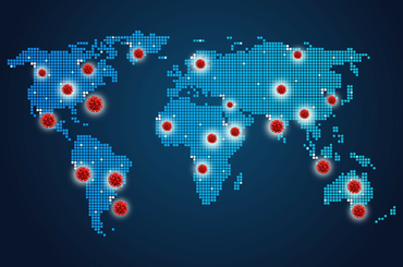 koronavírus Európában