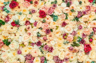 Virágfal készítése házilag útmutatóval