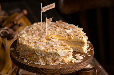 Cukormentes svéd mandulatorta recept