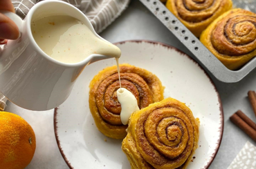 Suga Paulina recept őszi sütőtökös csiga Suga Paulina recept